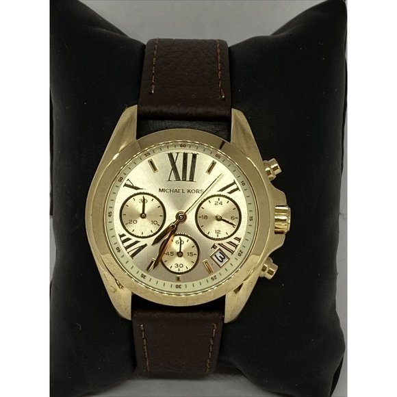 Michael Kors Bradshaw MK6318 Women Brown Leather A main image 5